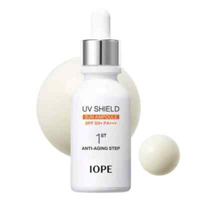 IOPE UV Shield Sonnenampulle 40ml LSF 50+ PA+++ Anti Aging K-Beauty