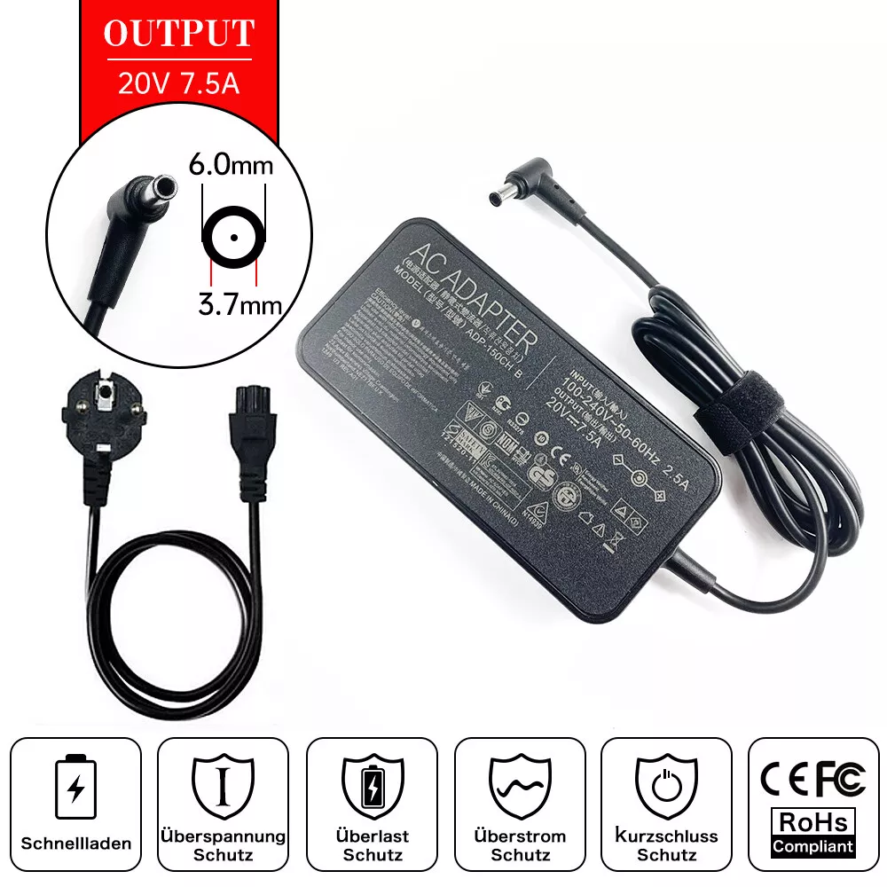 AC Power Adapter Charger for Asus ROG Strix G513 G513IH HN034R Laptop
