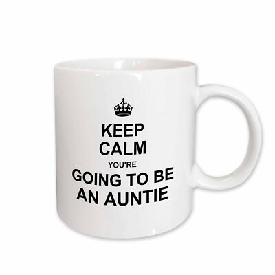 3dRose Keep Calm Youre going to be an Auntie - future aunt auntie text gift Mug