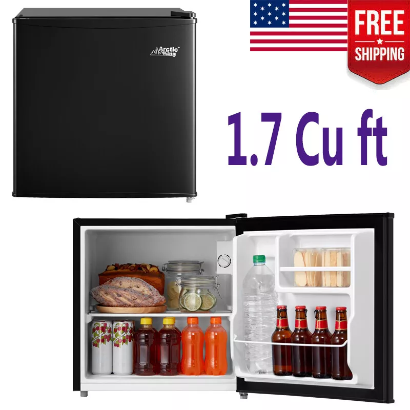 Insignia- 1.7 Cu. Ft. Mini Fridge - Black