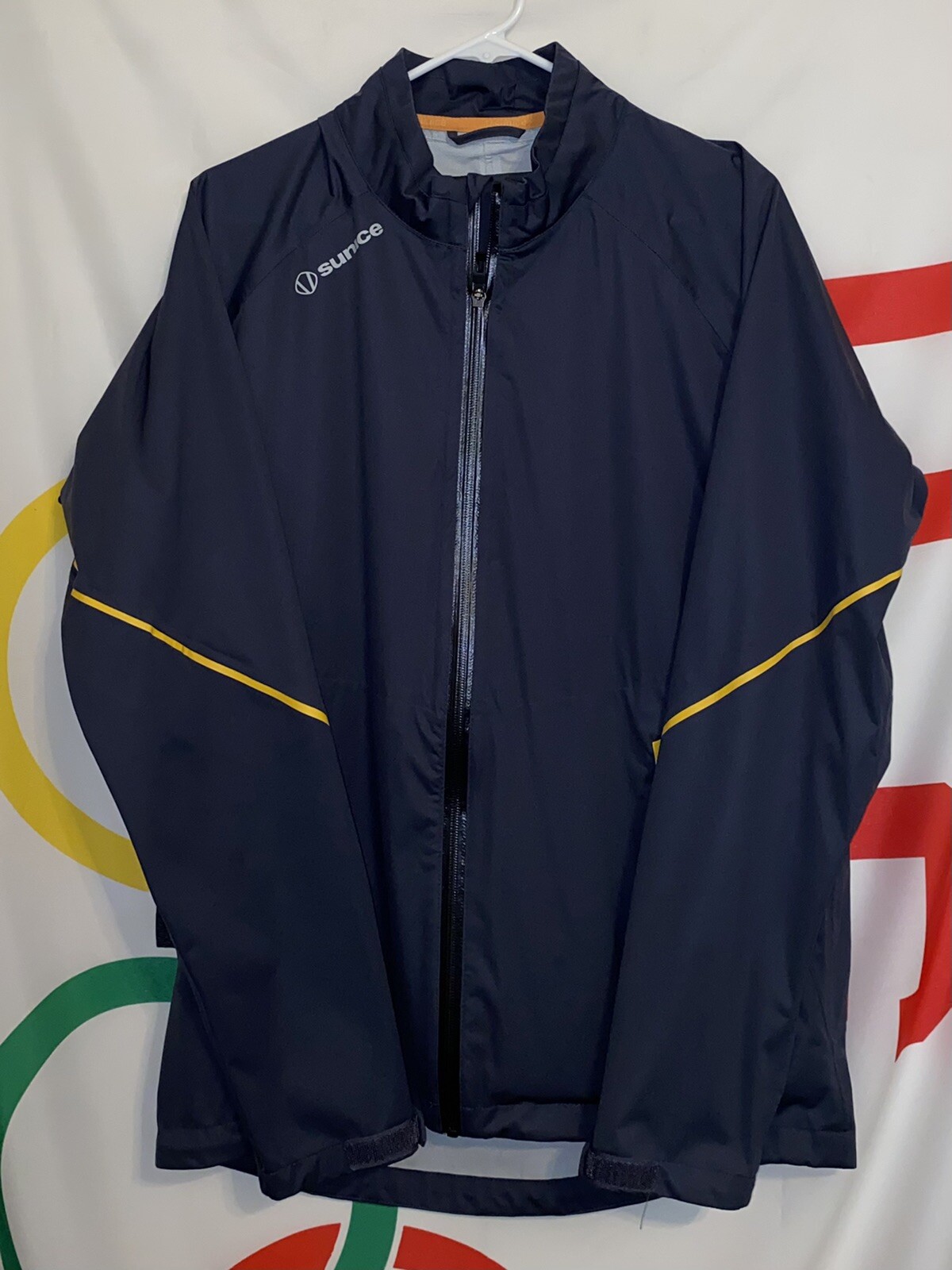 Men's Sunice Rain Jacket Medium Zephal 