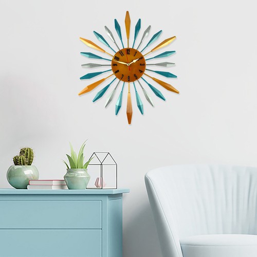 Wall Clock Mould Irregular Diy Craft Simple Cleaning Wall Pendant Mold