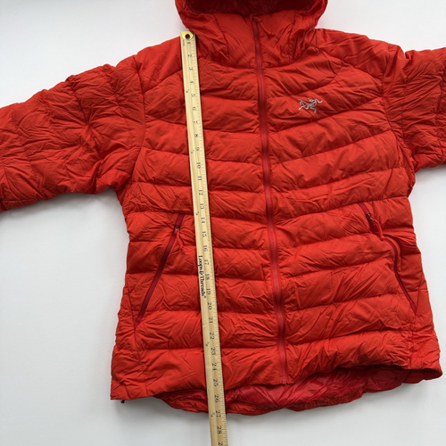 Arcteryx Cerium LT Hoodie Women's Down Jacket Red XL - Picture 5 of 11