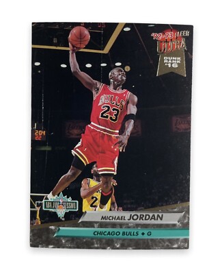 Michael Jordan Bulls '92-93 Fleer Ultra Dunk Rank '16 NBA Michael Jordan Bulls '92-93 Fleer Ultra Dunk Rank '16 NBA