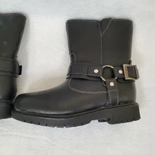 Deer Stags Comfort Footwear Boots Black Youth Size 13M Water Resistant