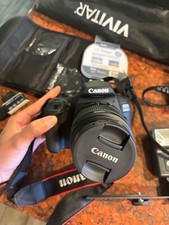 Slightly Used - canon eos 2000D camera bundle rebel series