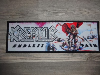 Patch Back Strip Backpatch Thrash Metal Venom Vulcano