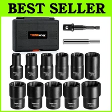 Impact Bolt & Nut Remover Set, 1/2 Inch