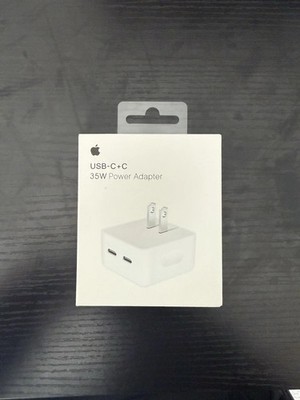 Apple 35W Dual USB-C Port Power Adapter