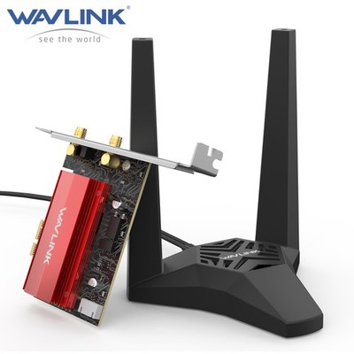 WAVLINK WiFi 7 BE8800 PCIe WiFi Card Bluetooth 5.4 for Intel CPU Desktop PC Only