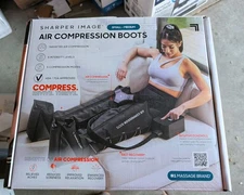 Sharper Image Air Compression Boots Leg Recovery System Small/Medium