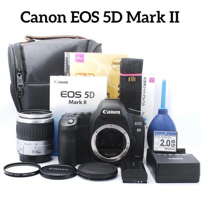 Canon EOS 5D Mark II Full Size 28-90mm with Bag