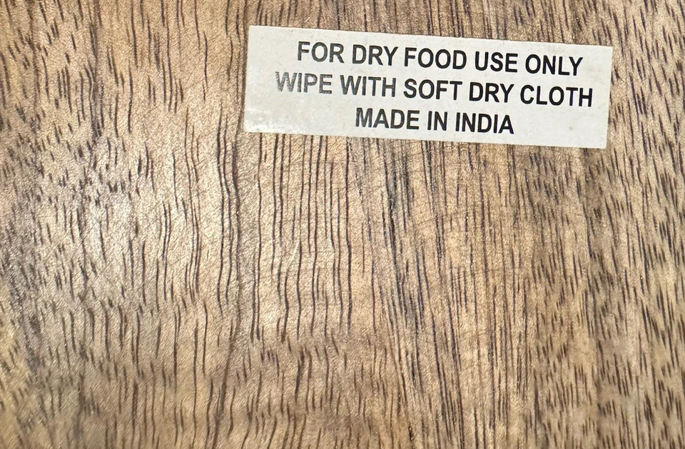 Tablero de Charcutería con Cuchillo de Queso Hecho a Mano con Mensaje Madera de Mango, Nuevo Foto 4 de 4