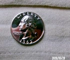 1963 P SILVER WASHINGTON QUARTER PROOF