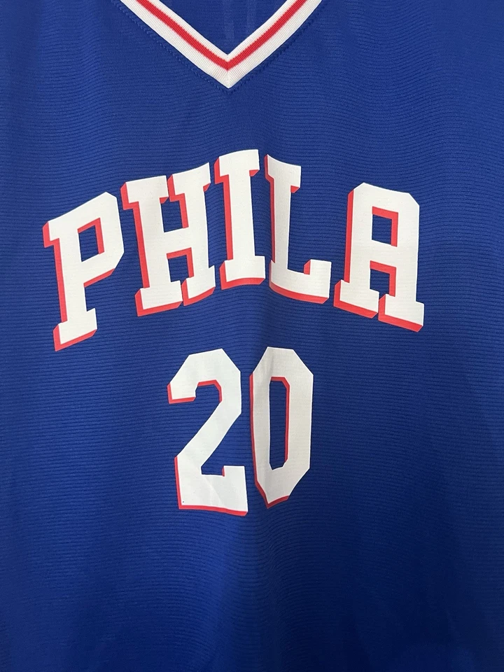 Camiseta deportiva Markelle Fultz Philadelphia 76ers Fanatics para mujer mediana nueva con etiquetas Foto 2 de 4