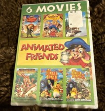 Animated Friends 6-Movie Collection DVD New Sealed Despereaux American Tale