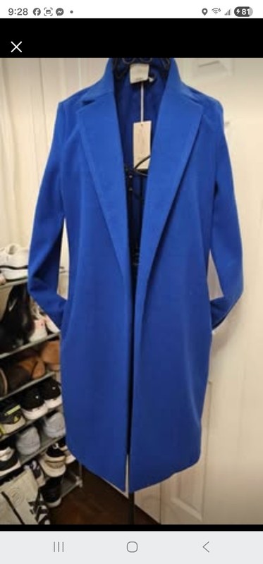 JoiE SPRING LIGHTWEIGHT OVERCOAT CASAL, CAREER Size EXTRA SMALL