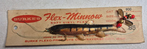 Leurre De Pêche Vintage Burke (lot #19441) - Plastique US - État D'usage