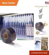 Plastic Vinyl Strip Door Curtain   Clear PVC Curtain Bulk Roll, Commercial In...