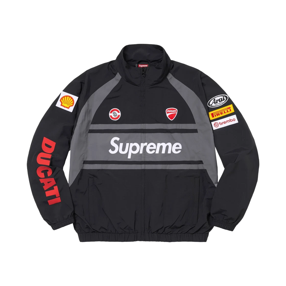 Veste de survêtement Supreme x Ducati noire   24SS