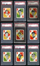 1951 Topps Blue Back Almost Complete Set 5 - EX 7192669 (42 / 52 cards)