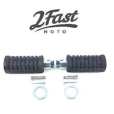 2FastMoto Front Rider Foot Pegs For Kawasaki KZ KH Z1 H1 S2 S3 34028-011