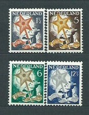 Holland - Mail 1933 Yvert 259/62 * Mh