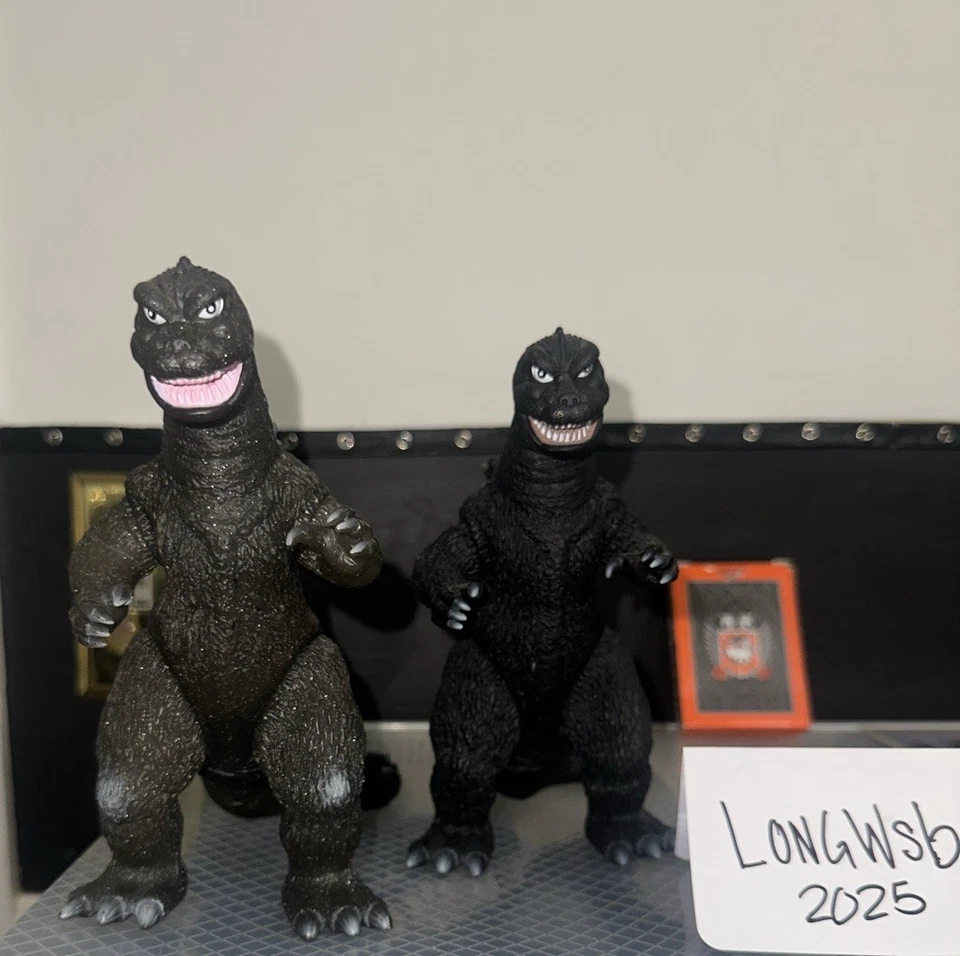 Bandai Creation 6.5” 1968 Godzilla Vinyl Figure & 1968 Classic Fusion Series - Image 2 of 4