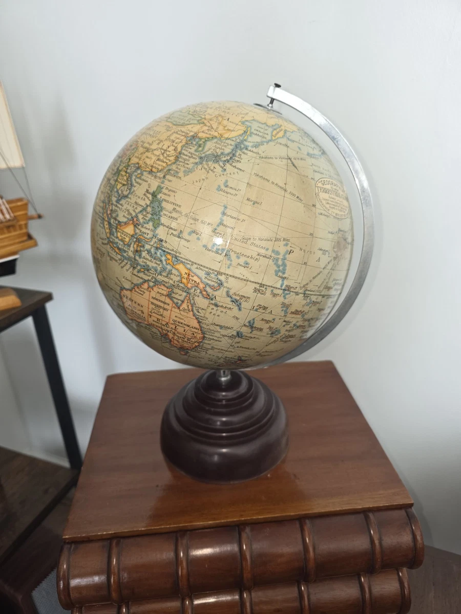Antique Original 1940-1949 Date Range Antique World Globes
