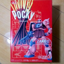 Kit Modelo Plástico Limitado Bandai Pocky Collaboration MS-06S Zaku II Gundam