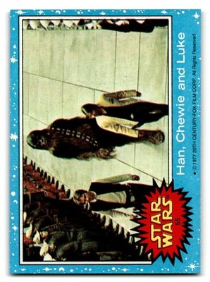 1977 Star Wars Series 1 Blue * & ** You Choose Complete Your Set #1-66 EX/MT NM