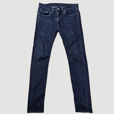 Levi's 519 extreme skinny slim indigo pants jeans W32 L32