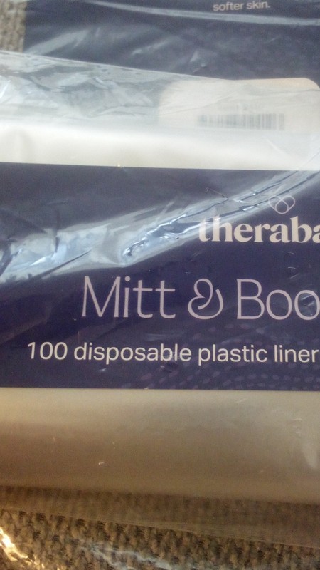 Therabath Paraffin Spa Kit Mitt & Boot Liners, 100 Disposable Clear Liners