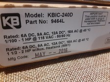 KB Electronics KBIC-240D, 9464L Solid State DC Motor Control NOS