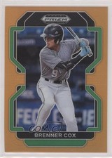 2022 Panini Prizm Draft Picks Neon Orange Prizm 45/50 Brenner Cox #PDP111 12in