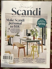 Simply Scandi Magazine Spring 2025 Make Scandi Personal To You