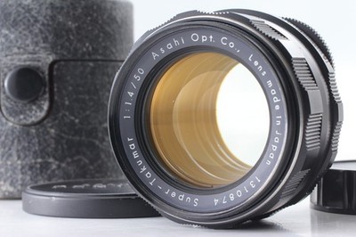8 elements [OPT MINT] Early Pentax Super Takumar 50mm F1.4 Lens M42 From JAPAN