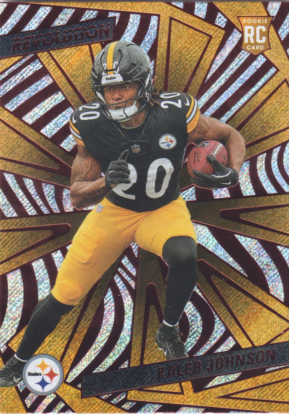 2025 Panini Revolution #223 Kaleb Johnson