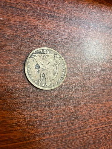 1869 Seated Liberty Half Dollar Ungraded Circulated Silver Coin