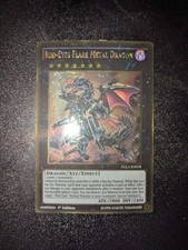 Red-Eyes Flare Metal Dragon - PGL3-DE078 Gold Rare 1. Auflage - Yugioh TCG Karte