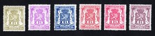 Belgium 1946 set of stamps Dienst Mi# 36-41 MH CV=13.2$