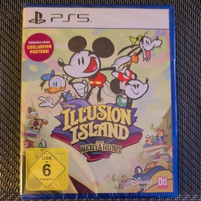 PS5 - Disney Illusion Island - Mickey & Friends /+Poster / DisneyGames - NEU OVP