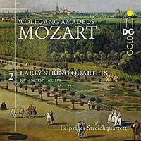 Wolfgang Amadeus Moz - Early String Quartets Vol. 2 - CD - K4Z