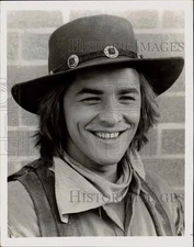Press Photo Don Johnson as Sheriff's Deputy in "Law of the Land" on NBC-T`V