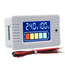 DC 0-100V Digital LCD Battery Capacity Tester Voltage SOC Meter Indicator Solar