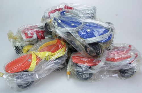 Lot De 6 Patins à Roulettes Anciens Jack - Quads France, Taille 36-40, Neufs