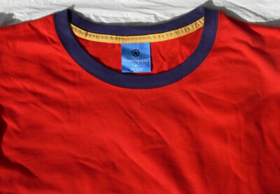 も*も様 Ch!iii Ringer T-shirt navy未使用品 ASK availability First) KAPITAL Ringer T-shirt (Monkey Amigo