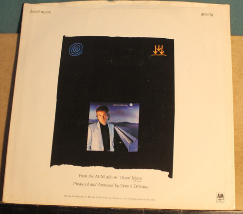 DENNIS DeYOUNG---DESERT MOON (1984) - Picture 2 of 4