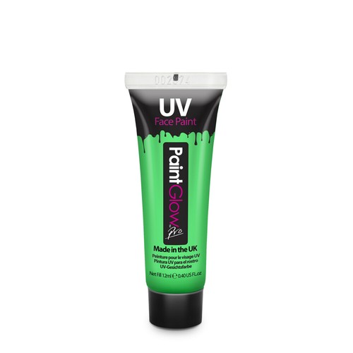 Pintura corporal facial reactiva UV NEÓN color Halloween maquillaje niños fiesta fiesta 12 ml - Imagen 2 de 17