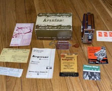 KEYSTONE Riviera K-40 Magazine 8mm Movie Camera f/2.5 13mm Lens MINT 